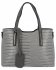 Dámska kabelka kufrík Hernan svetlo šedá HB0239