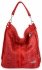 Kožené kabelka shopper bag Vittoria Gotti červená V898