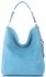 Kožené kabelka univerzálna Genuine Leather svetlo modrá 5577C