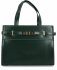  Dámská kabelka kufrík Herisson fľašková zelená 19R509