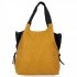 Dámska kabelka shopper bag Hernan žltá HB0293