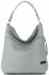 Kožené kabelka univerzálna Vittoria Gotti svetlo šedá V5577
