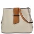 Kožené kabelka listonoška Vittoria Gotti béžová 671