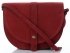 Kožené kabelka listonoška Vittoria Gotti bordová V5751