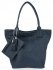 Dámska kabelka shopper bag Hernan tmavo modrá HB0339