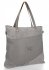 Kožené kabelka shopper bag Roberto Ricci šedá 18128