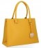 Dámska kabelka kufrík Herisson žltá 2624F1003