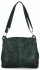 Dámská kabelka listonoška Herisson fľašková zelená H8807
