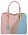Dámská kabelka kufrík Herisson púdrová ružová 275A151