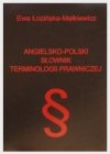 Angielsko-polski słownik terminologii prawniczej 