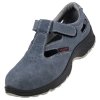 Sandały robocze Urgent 302 S1 z podnoskiem zamszowe szare