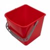 Wiadro do wózka CleanPRO, czerwone, 20L