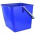 Wiadro do wózka CleanPRO, niebieskie, 20L