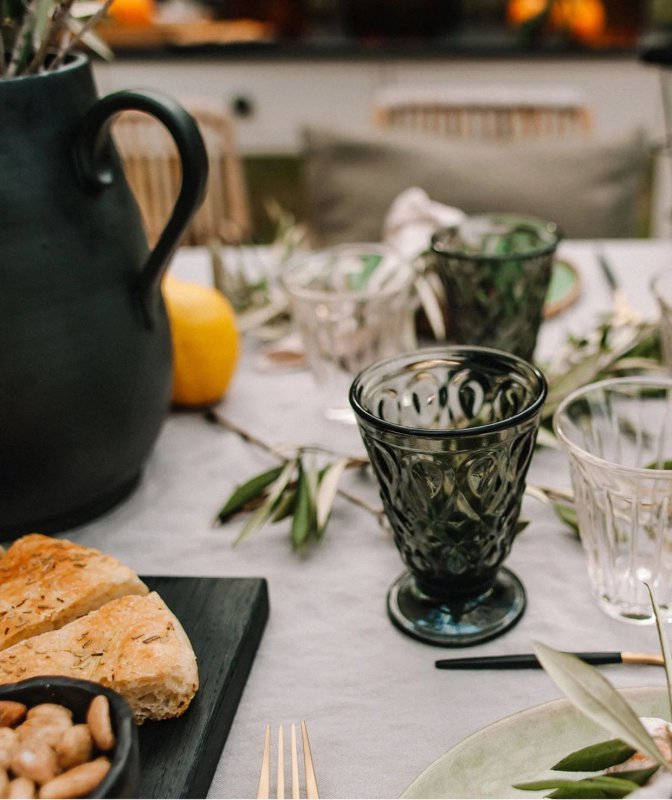 Lyonnais Szklanka antracyt  190 ml