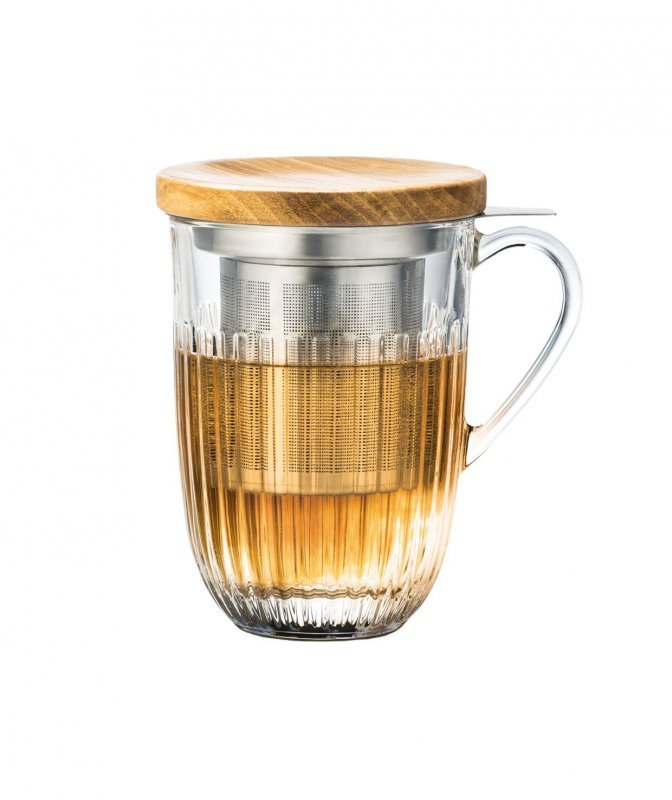 Ouessant Szklanka z zaparzaczem 350 ml