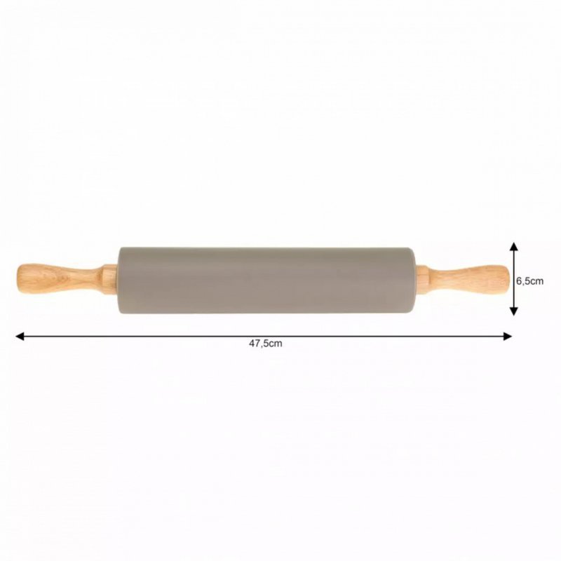 WAŁEK SILIKONOWY DO CIASTA 47cm KINGHOFF KH-1629