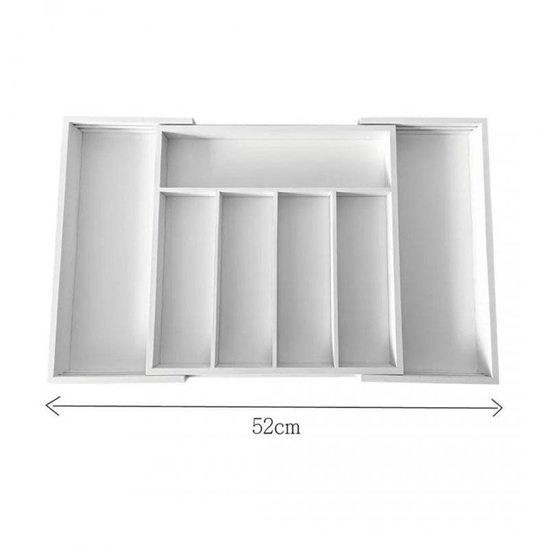 WKŁAD BAMBUSOWY DO SZUFLADY KINGHOFF KH-1746 biały