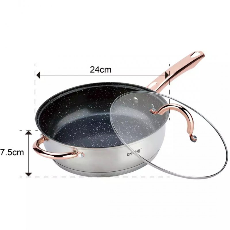 ZESTAW GARNKÓW 12 ELEMENTÓW KINGHOFF KH-1766