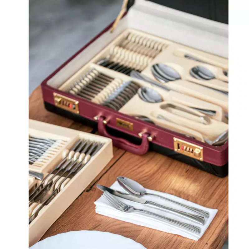 KINGHOFF SZTUĆCE 72ELE. POŁYSK KH-3515