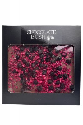 Czekolada mleczna z malinami i jagodami leśnymi Chocolate Bush 85g