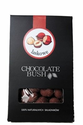 Orzechy laskowe w czekoladzie mlecznej Chocolate Bush (50 g)