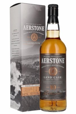 Whisky Aerstone 10 Years Old Land Cask Single Malt (0,7 l) 