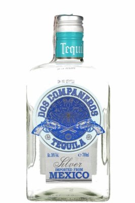 Tequila dos Compañeros Silver 0,7l