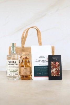 Zestaw prezentowy z wódką "Aromatyczny podarunek"