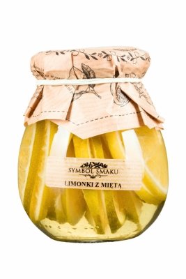 Limonki w syropie z miętą Symbol Smaku 260g 