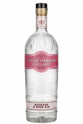 Gin City of London Distillery Rhubarb &amp; Rose 0,7l