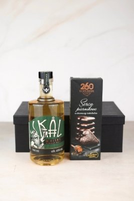 Zestaw prezentowy z whisky ,,Dla gentelmana"