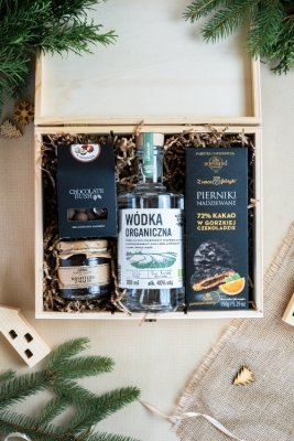 Zestaw prezentowy z wódką &quot;Organiczna tradycja&quot;