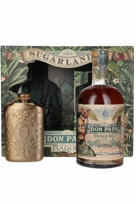 Rum Don Papa Baroko w zestawie z piersiówką (0,7 l)
