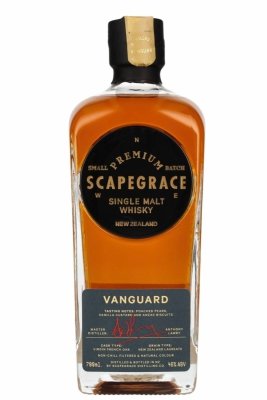 Whiskey Scapegrace Vanguard Small Batch Single Malt 0,7l