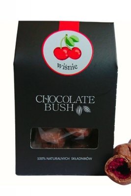 Wiśnia w czekoladzie mlecznej Chocolate Bush (50 g) 