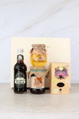 Zestaw prezentowy bezalkoholowy &quot;Kuferek przyjemności&quot;