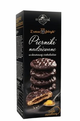 Pierniki nadziewane smak Morelowy Kopernik 145g