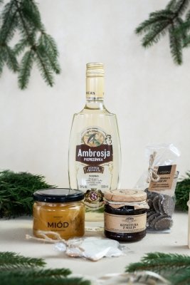 Zestaw prezentowy z wódką "Pieprz czy słodycz"