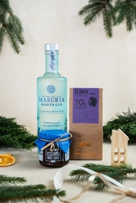 Zestaw prezentowy z ginem &quot;Mazurskie klimaty&quot;