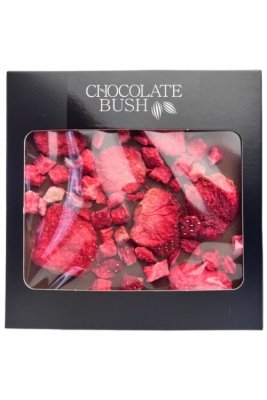 Czekolada mleczna z truskawkami Chocolate Bush 85g