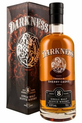 Whisky Darkness 8 YO Single Malt (0,7 l) 