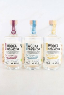 Zestaw prezentowy z wódką &quot;Organiczna skrzynka&quot;