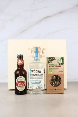 Zestaw prezentowy z wódką &quot;Żyto z imbirem&quot;