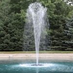 Oczko wodne z fontanną