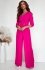 Duet Katrin elegancki kombinezon damski fuksja