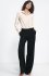 Czarne spodnie typu wide leg
