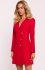 Moe sukienka żakietowa czerwona M793 