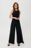 Makover kombinezon z szerokimi nogawkami czarny K184 