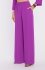 Moe spodnie palazzo na gumce z kieszeniami lawendowe M906 