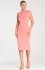 Figl M1031 koralowa sukienka damska 